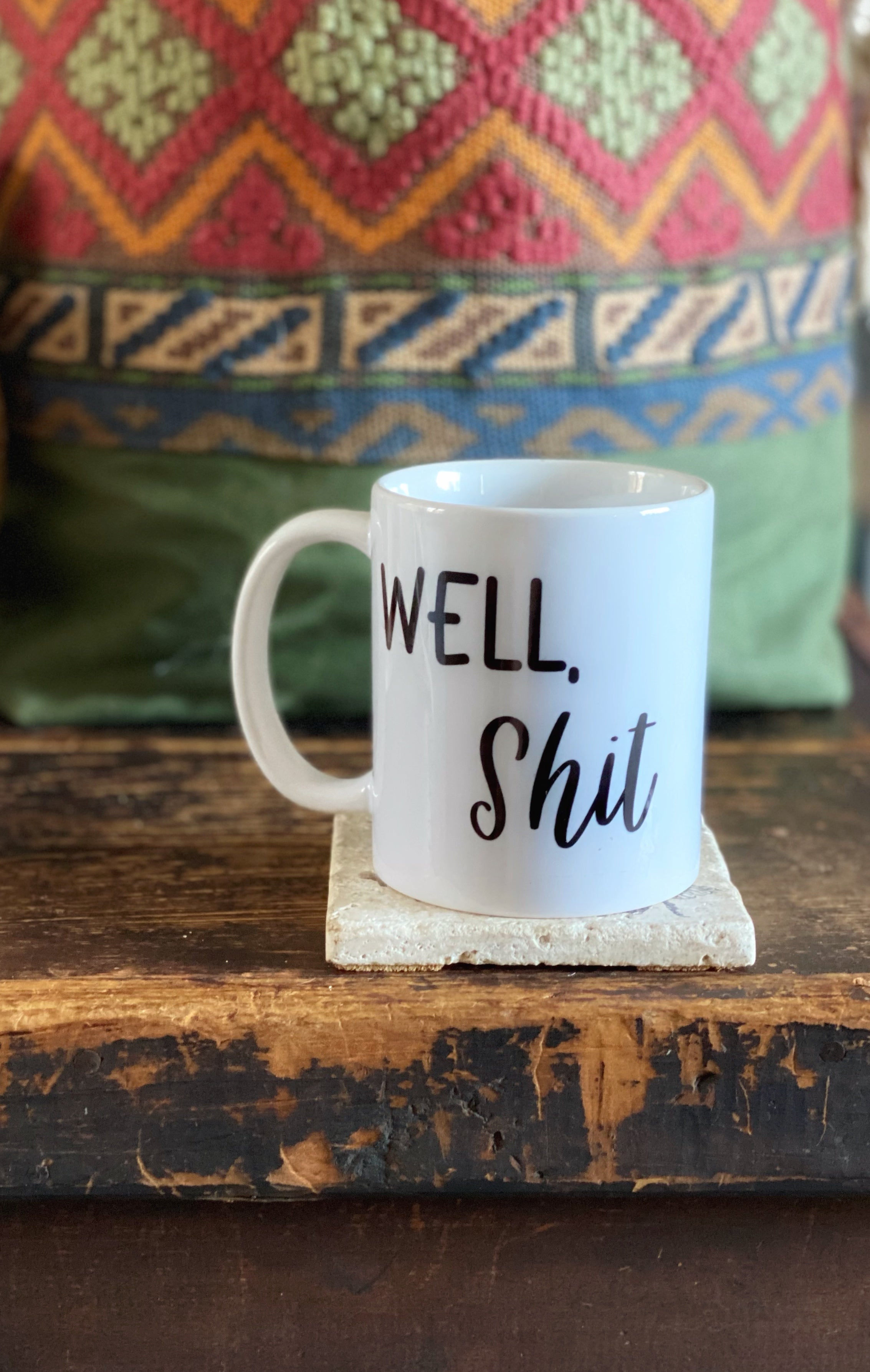 For Fuck's Sake or Well Shit Ceramic Coffee Mug Sublimation Cup