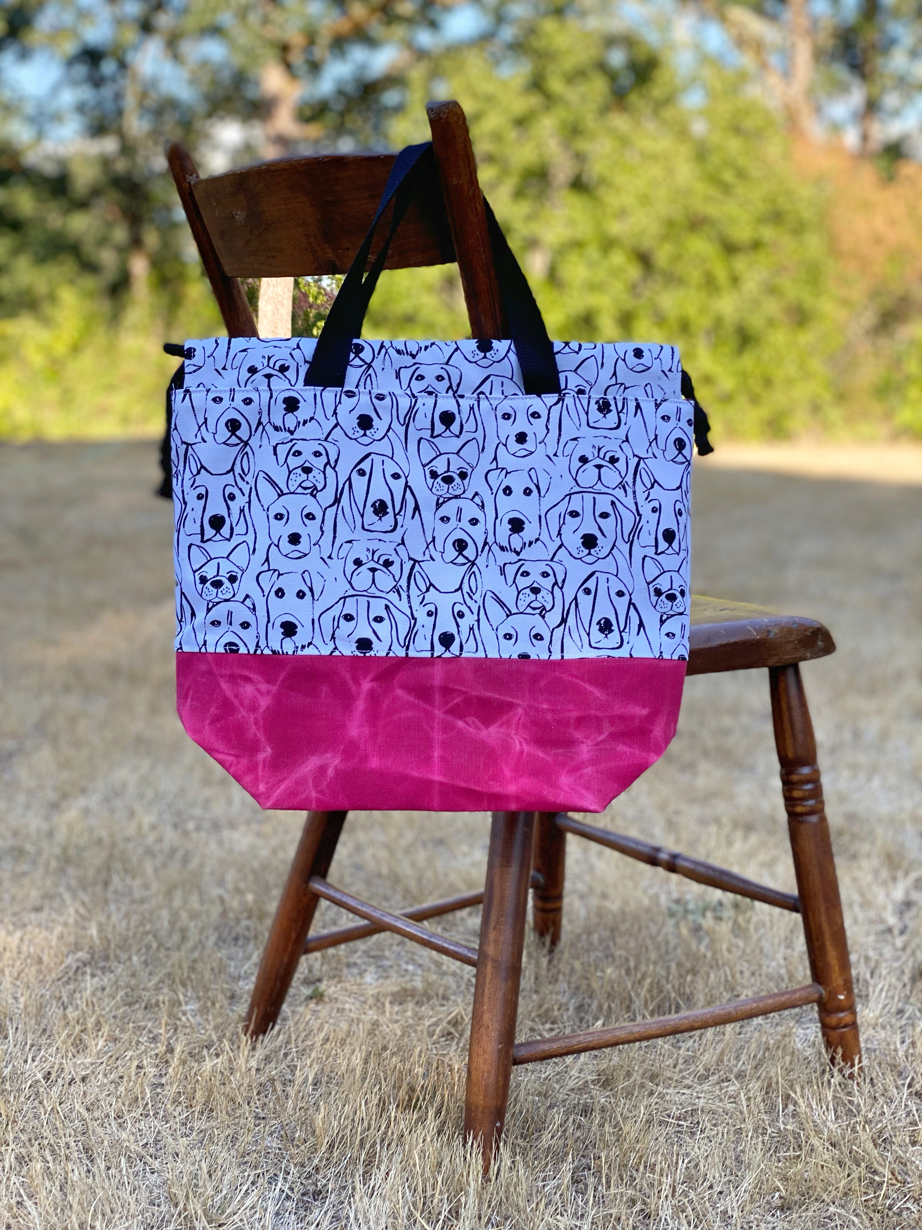 Project Bag Sewing Pattern :: Duffel Bag 
