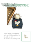 KNIT Chicken Hat PATTERN Only Knit Instructions Downloadable PDF File