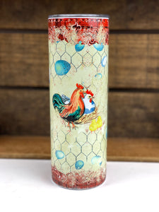 Chicken 20 oz Stainless Steel Skinny Tumbler Sublimation