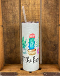 What the Fucculent 20 oz Stainless Steel Skinny Tumbler Sublimation