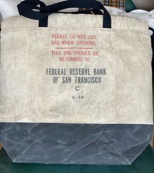 Vintage San Francisco Federal Reserve Bank US Mint Upcycled